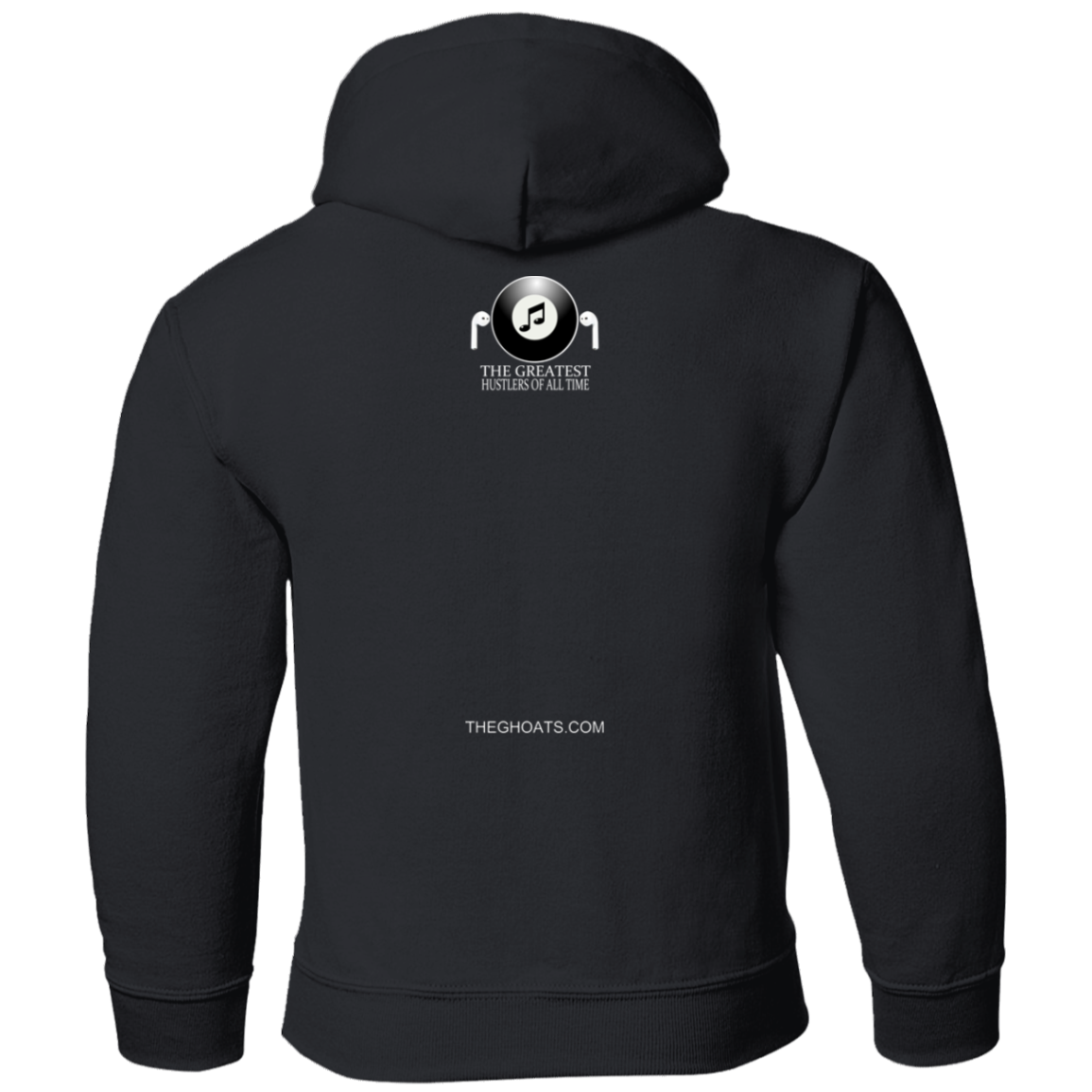 The GHOATS Custom Design. #19 Pool & Music. Youth Pullover Hoodie