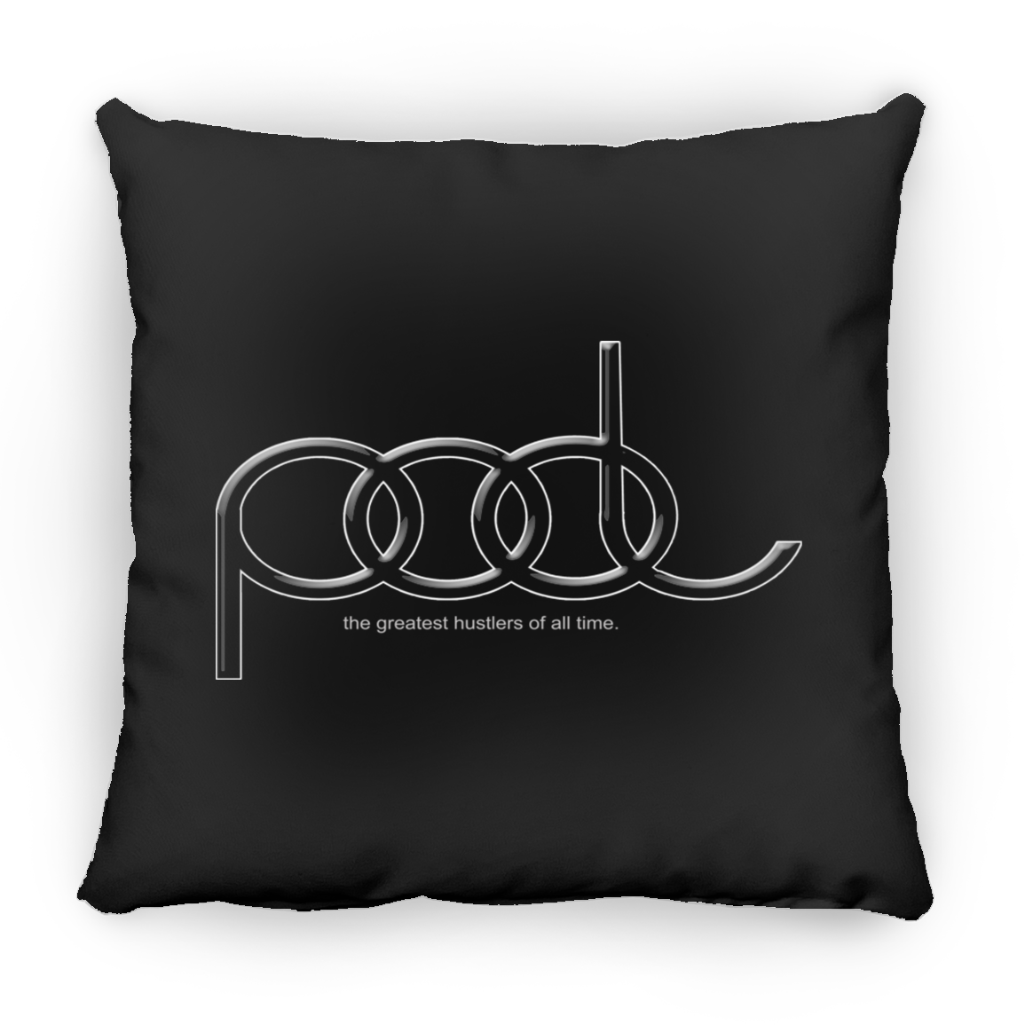 The GHOATS Custom Design. #3 POOL. APA Parody. Large Square Pillow