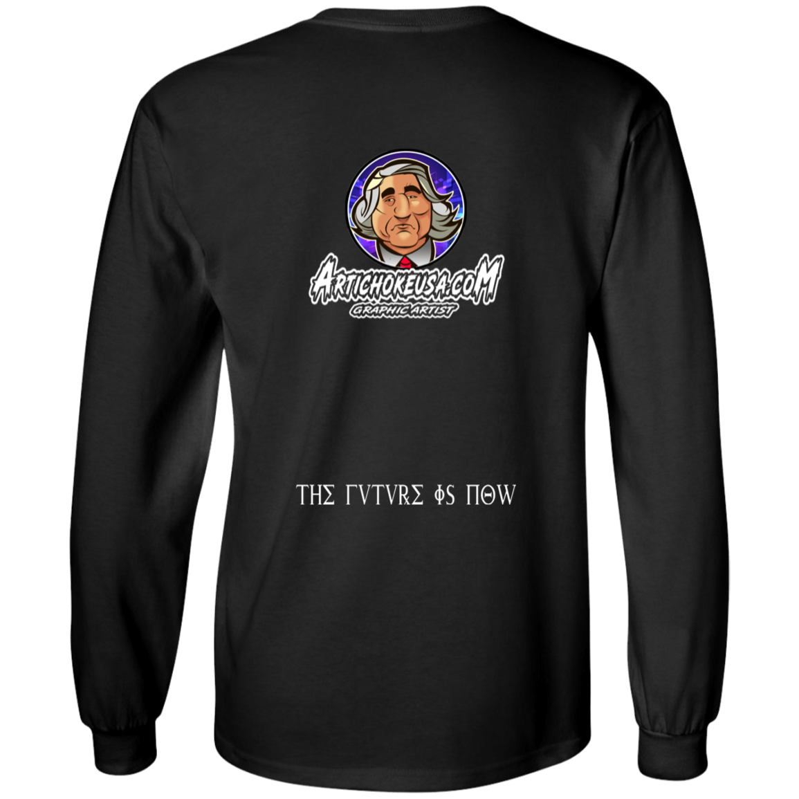 ArtichokeUSA Custom Design. Michio Kaku Fan Art. Youth LS T-Shirt