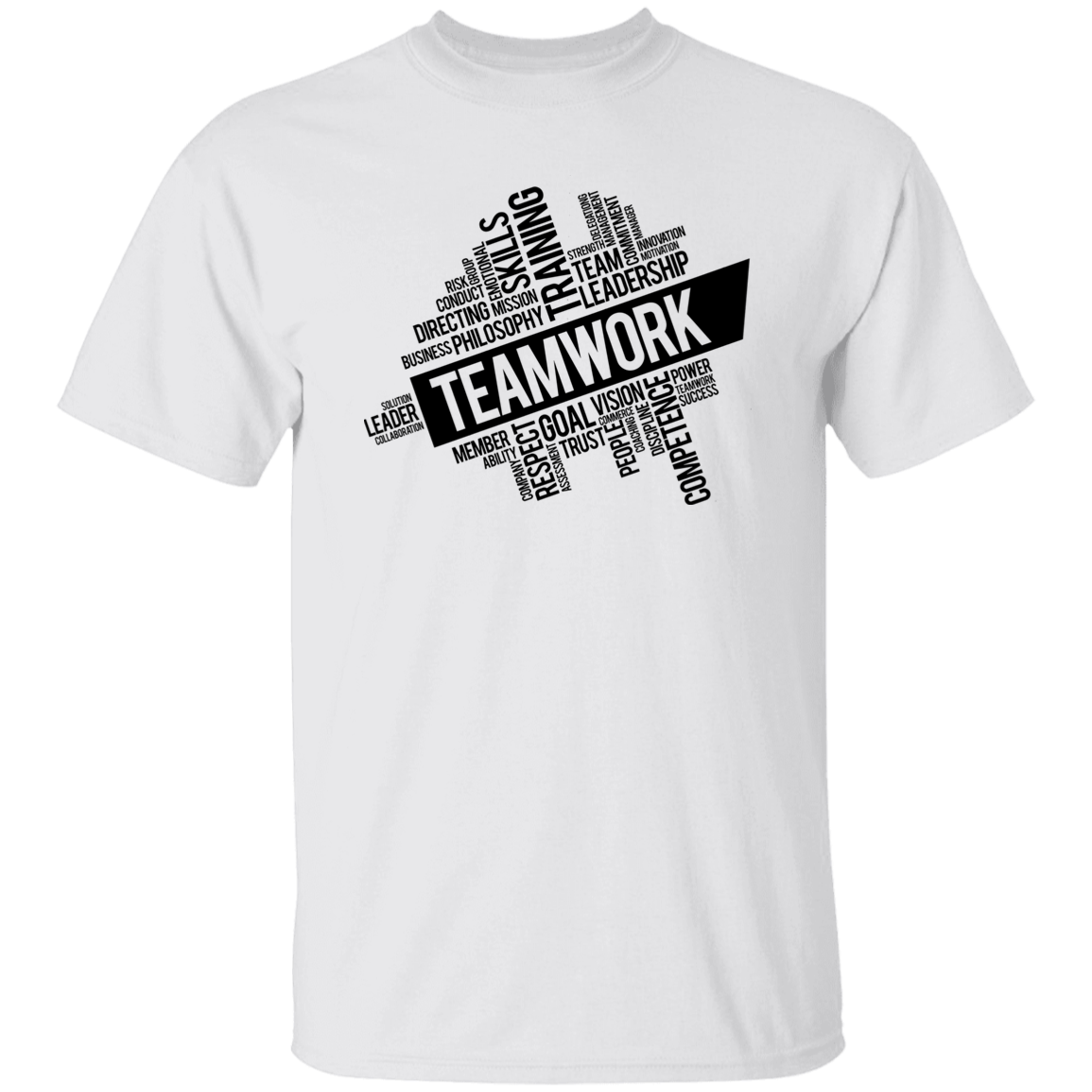 Teamwork v1 White T-Shirt