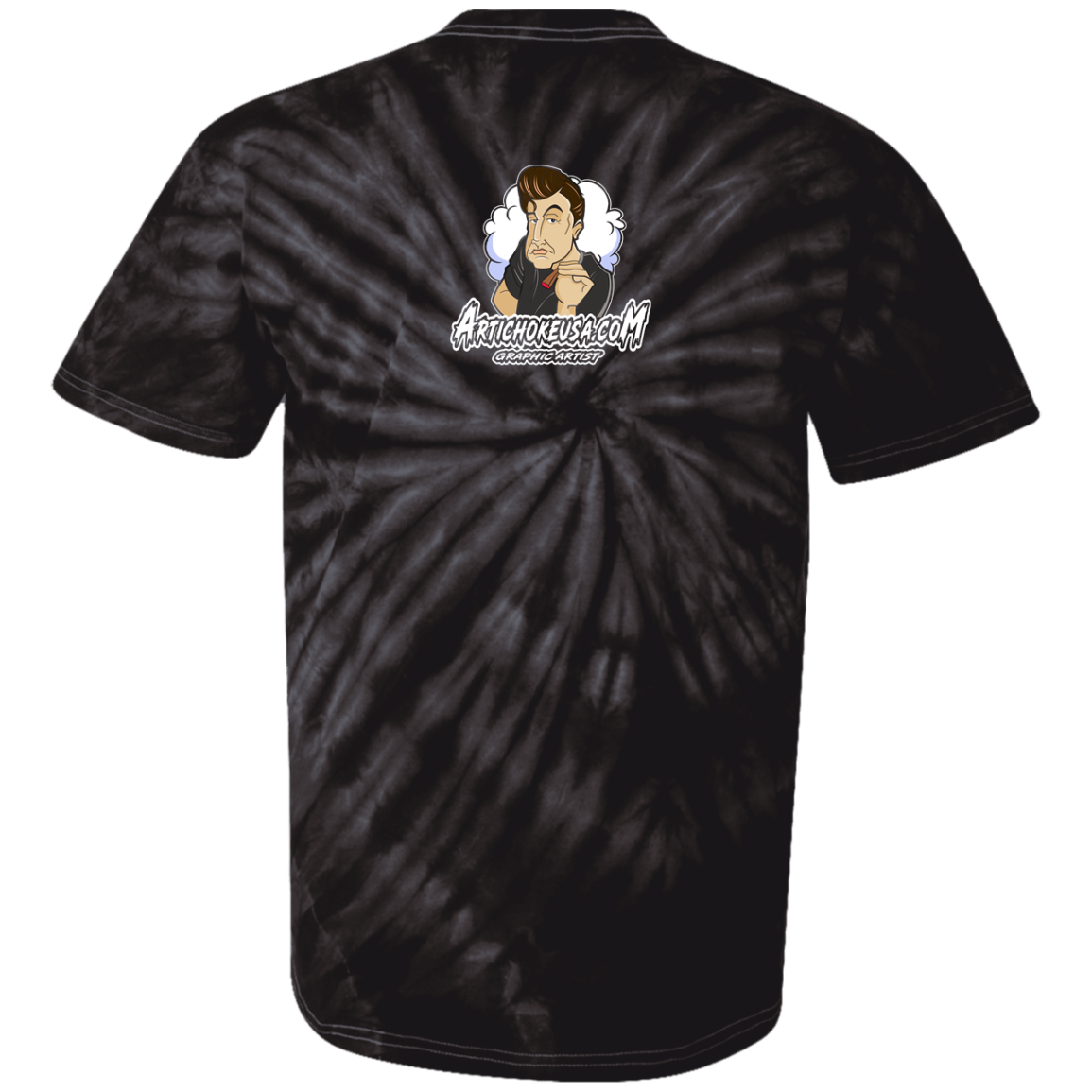 ArtichokeUSA Custom Design. Innovation. Elon Musk Parody Fan Art. Youth Tie Dye T-Shirt