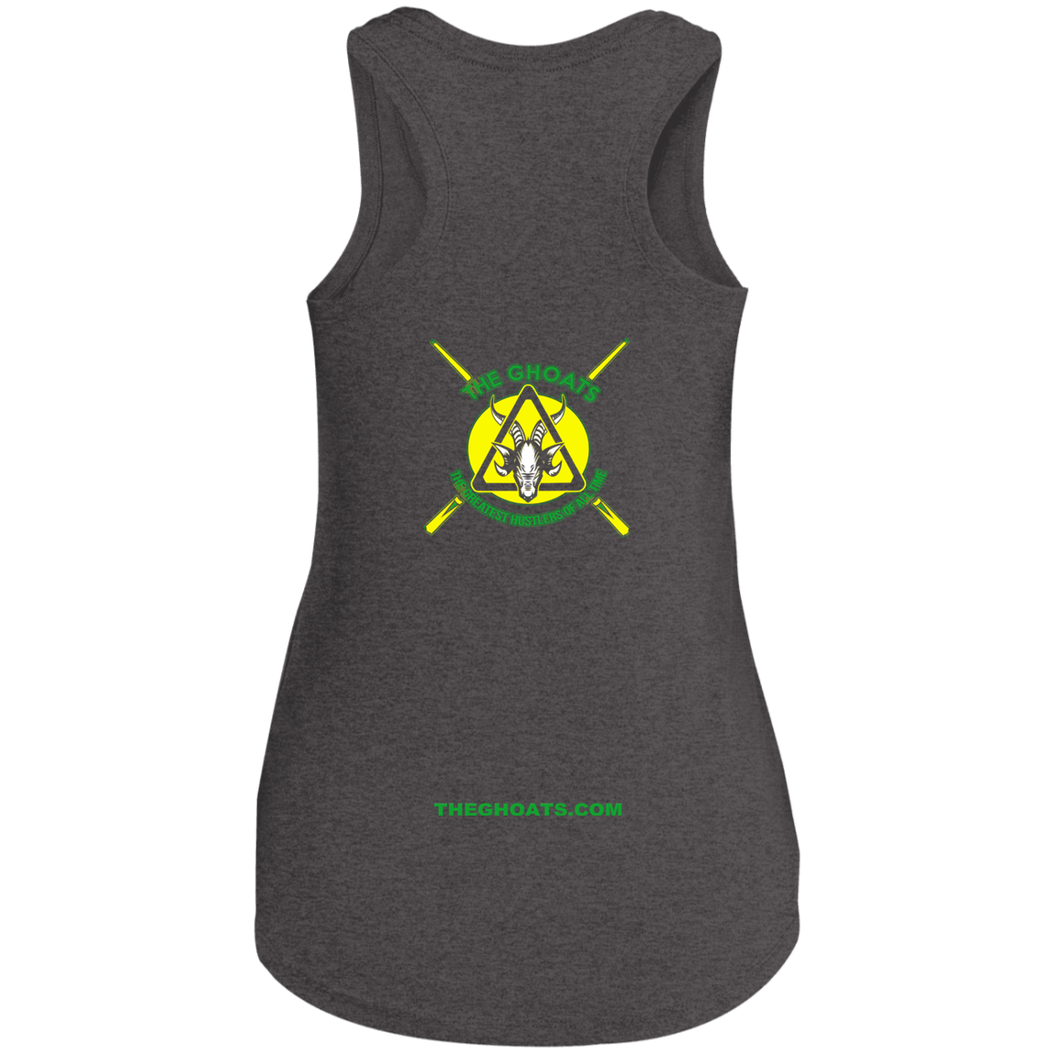 The GHOATS Custom Design. #13. GHOATS SMASH. Ladies' Perfect Tri Racerback Tank