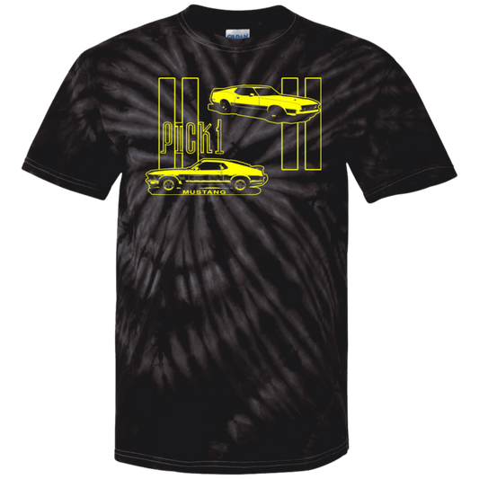 ArtichokeUSA Custom Design. Pick 1 Mustang. Mach 1 Mustang Parody. Cars. Youth Tie Dye T-Shirt