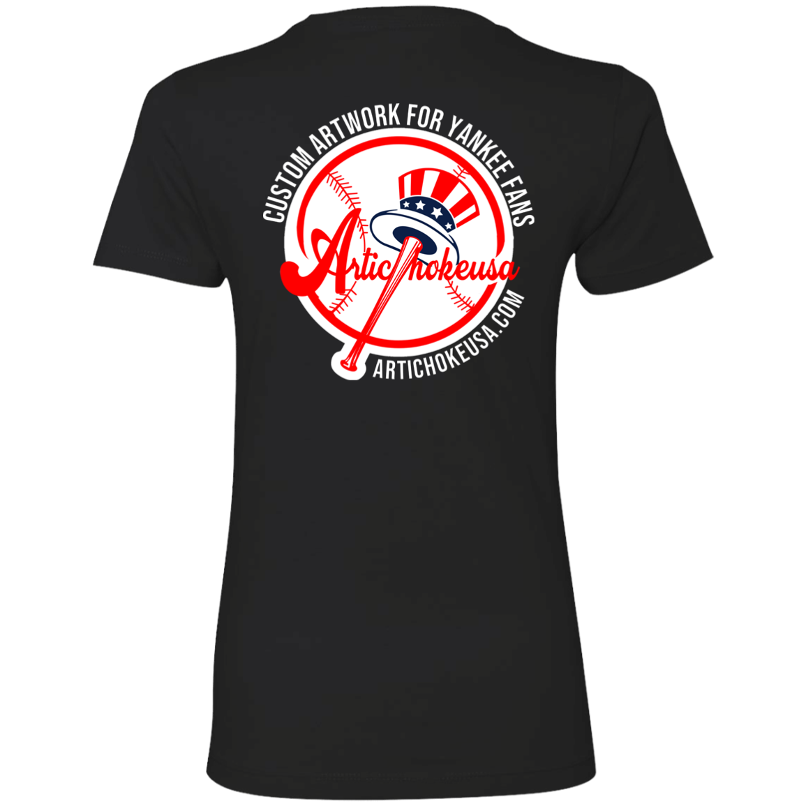 ArtichokeUSA Custom Design. BUCK FOSTON. Ladies' Boyfriend T-Shirt