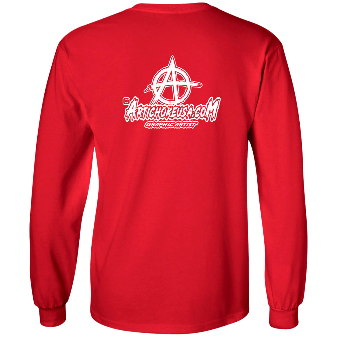 ArtichokeUSA Custom Design. Adobo. Adidas Parody. Youth LS T-Shirt