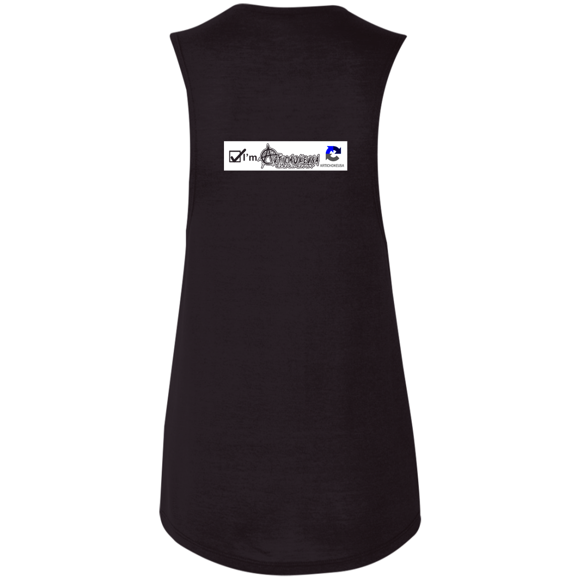 ArtichokeUSA Custom Design. I am a robot. Ladies' Flowy Muscle Tank