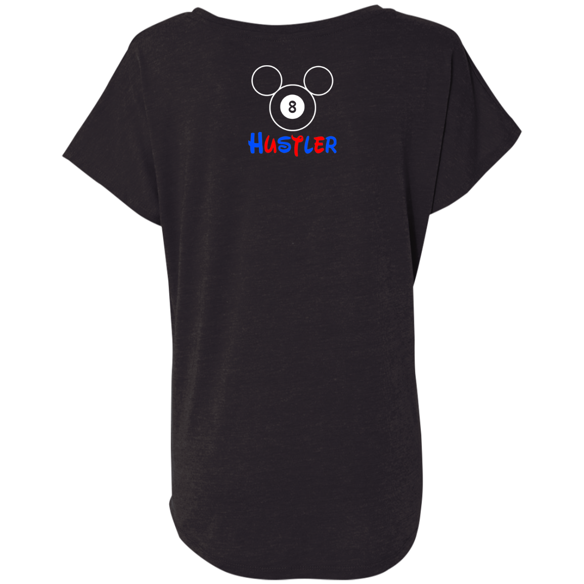 The GHOATS Custom Design. #18 Hustler Fan Art. Ladies' Triblend Dolman Sleeve