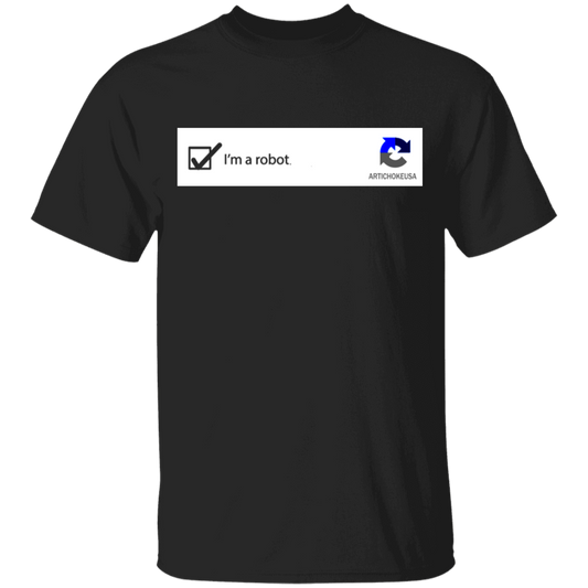 ArtichokeUSA Custom Design. I am a robot. Youth 5.3 oz 100% Cotton T-Shirt