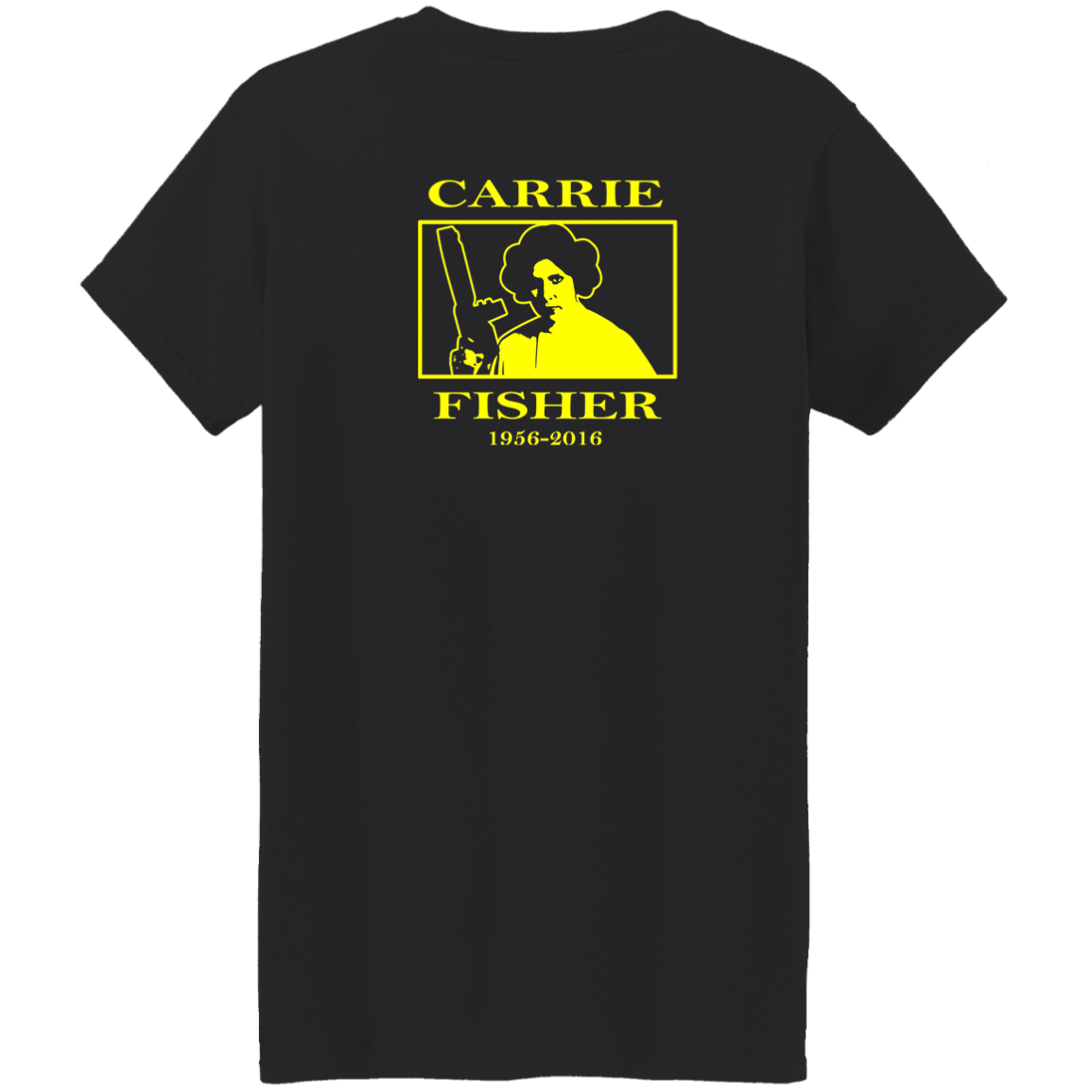 ArtichokeUSA Custom Design. You Miserable Slug. Carrie Fisher Tribute. Star Wars / Blues Brothers Fan Art. Ladies' 5.3 oz. T-Shirt