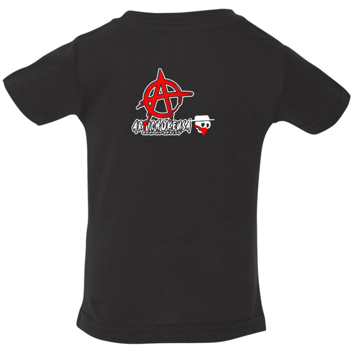 ArtichokeUSA Custom Design. Social Distancing. Social Distortion Parody. Infant Jersey T-Shirt