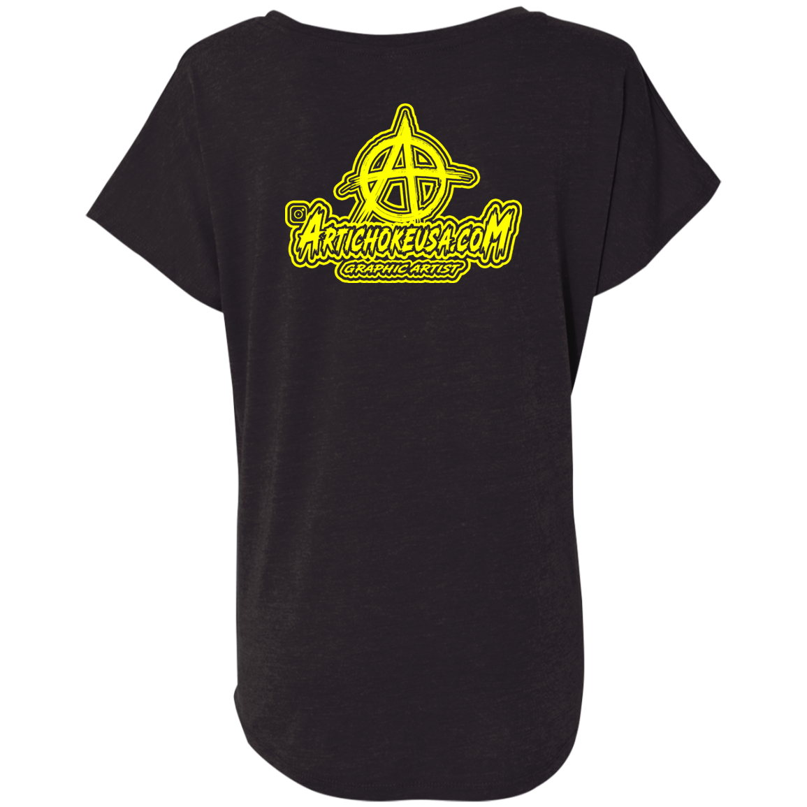 ArtichokeUSA Custom Design. I am the Stig. Han Solo / The Stig Fan Art. Ladies' Triblend Dolman Sleeve