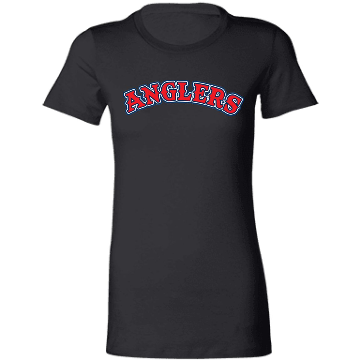 ArtichokeUSA Custom Design. Anglers. Southern California Sports Fishing. Los Angeles Angels Parody. Ladies' Favorite T-Shirt