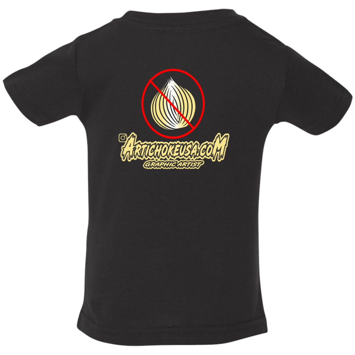 ArtichokeUSA Custom Design. Fuck Onions. Infant Jersey T-Shirt
