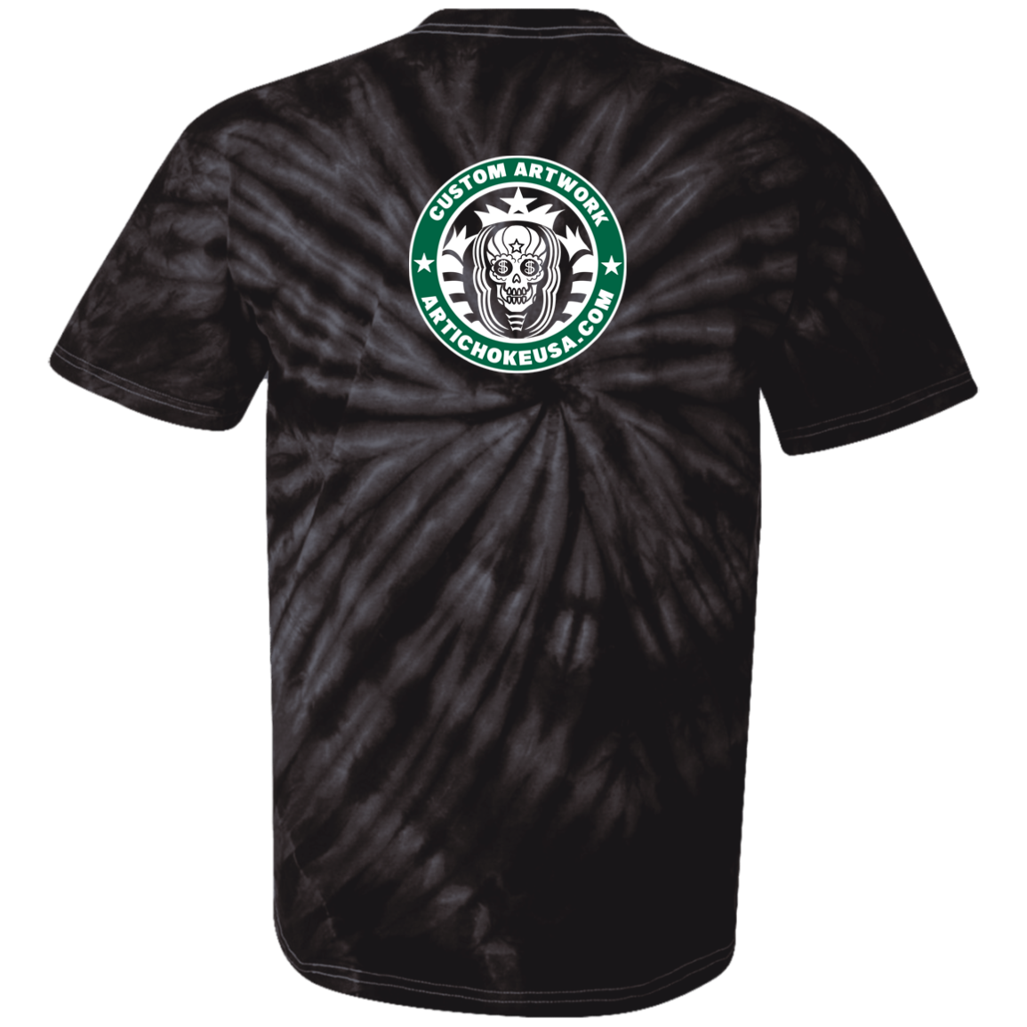 ArtichokeUSA Custom Design. Money Can't Buy Happiness But It Can Buy You Coffee. Youth Tie Dye T-Shirt