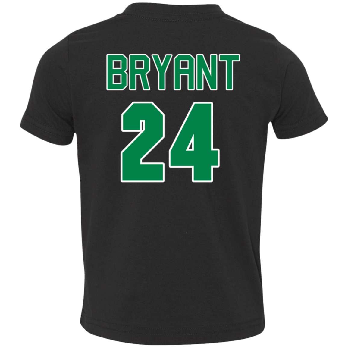 ArtichokeUSA Custom Design. RIP Kobe. Mamba Forever. Celtics / Lakers Fan Art Tribute. Toddler Jersey T-Shirt