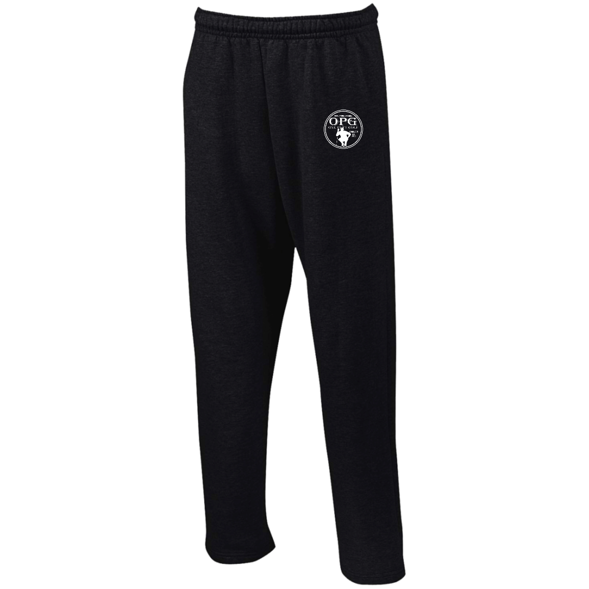 Open Bottom Sweatpants with Pockets