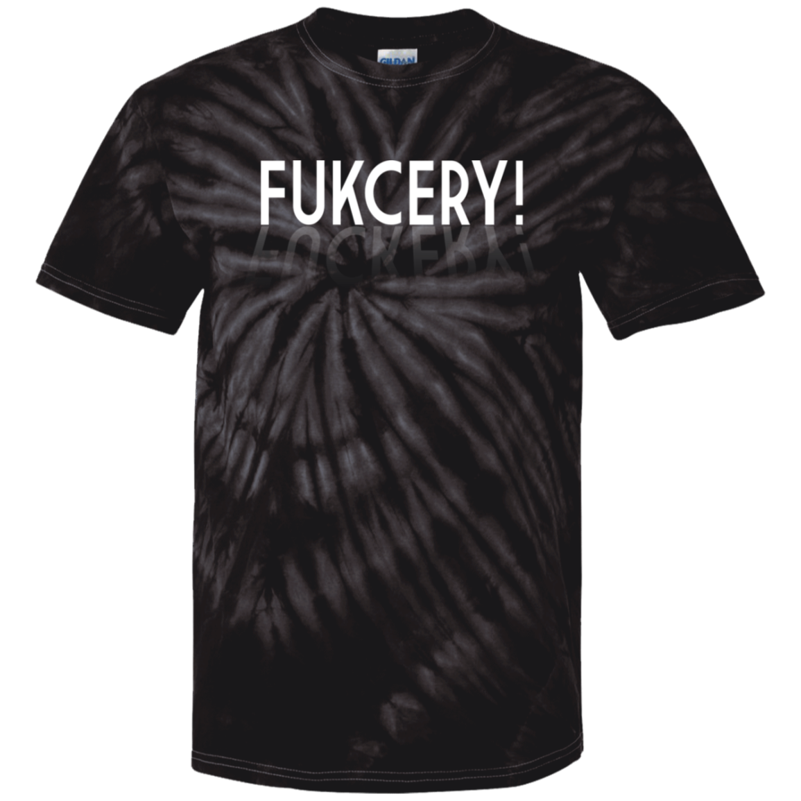 ArtichokeUSA Custom Design. FUKCERY. The New Bullshit. Youth Tie Dye T-Shirt