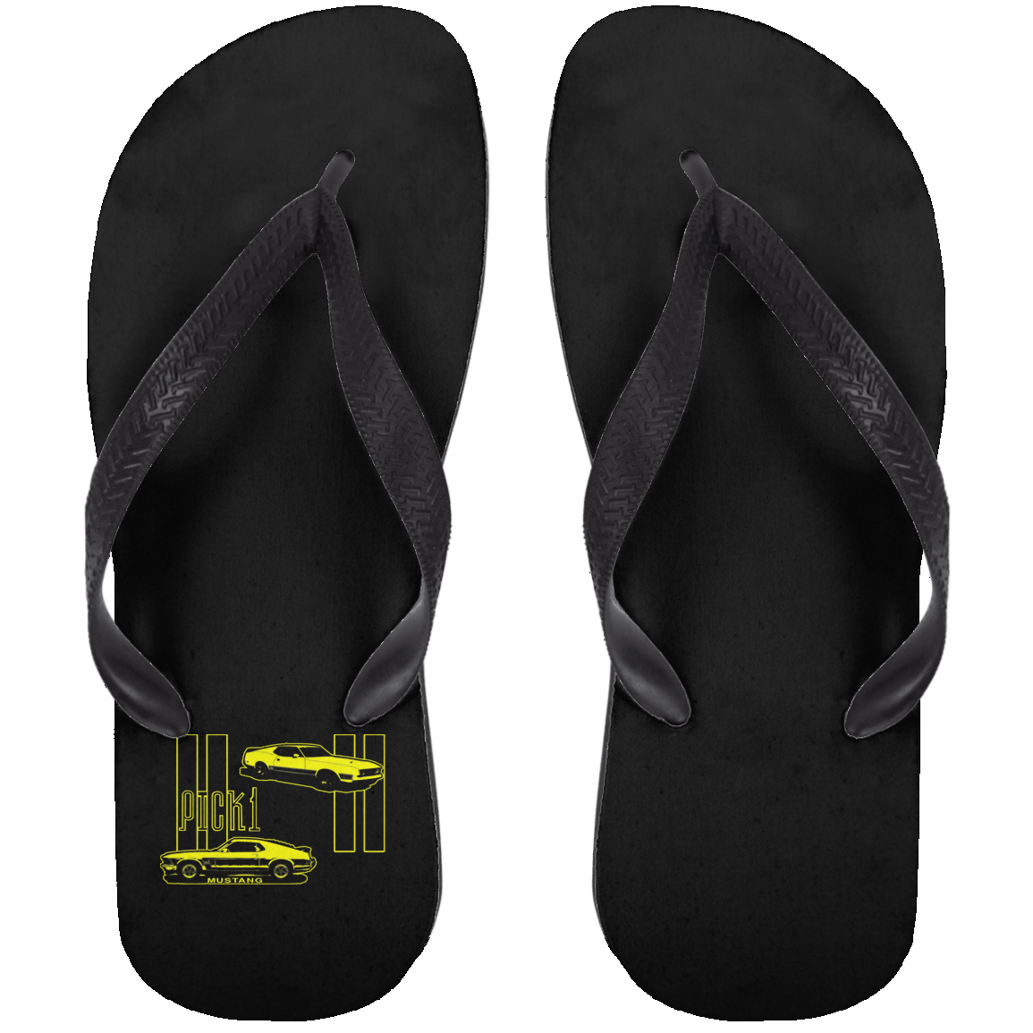 ArtichokeUSA Custom Design. Pick 1 Mustang. Mach 1 Mustang Parody. Cars. Flip Flops