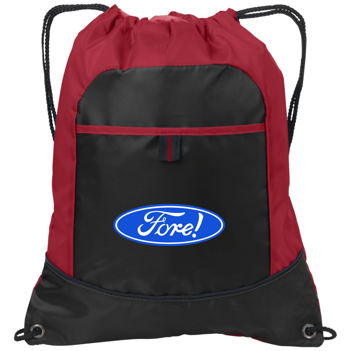OPG Custom Design #11. Fore! Ford Parody. Pocket Cinch Pack