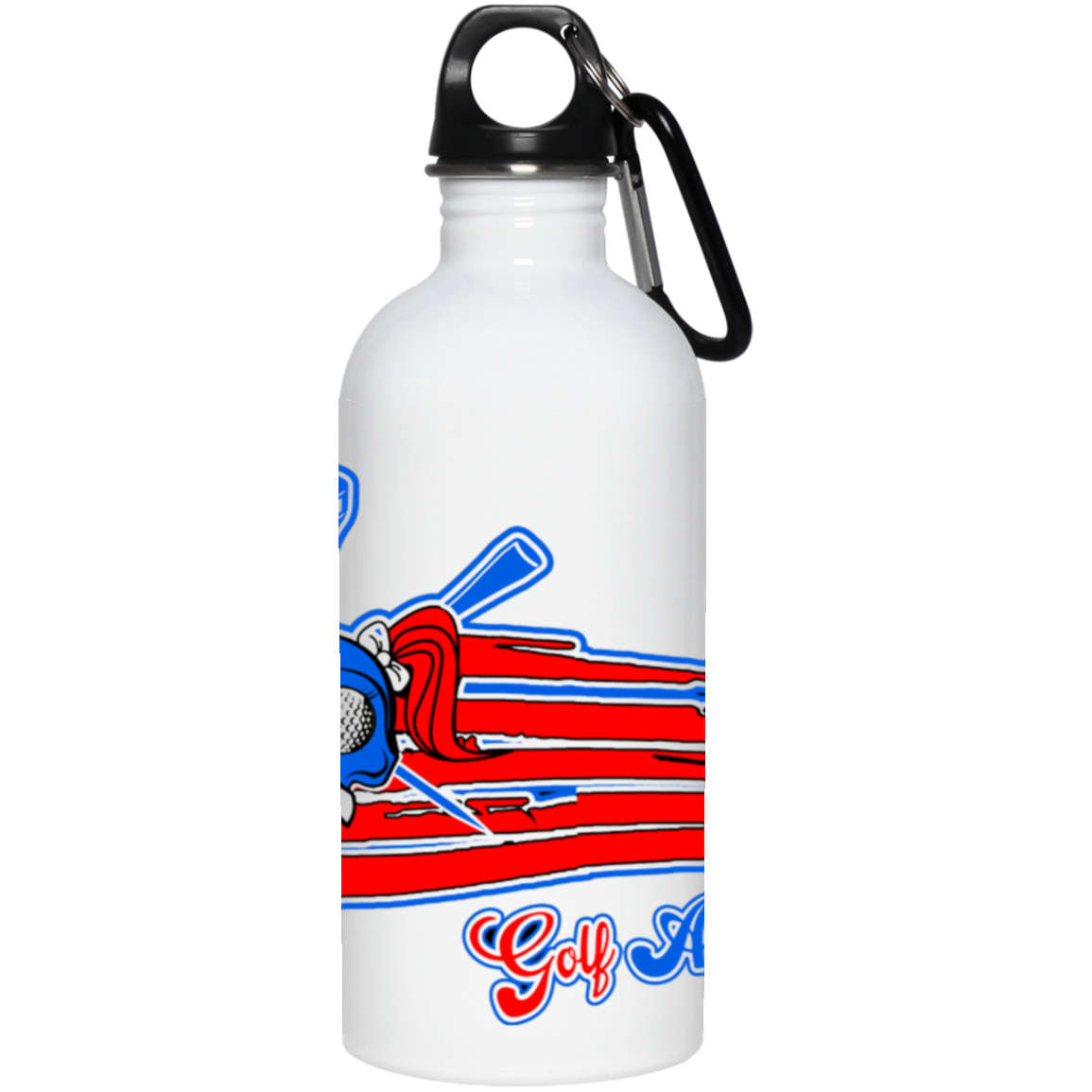 OPG Custom Design #12. Golf America. Female Edition. 20 oz. Stainless Steel Water Bottle