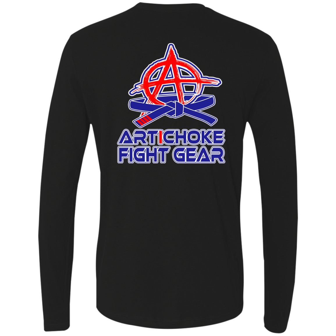 Artichoke Fight Gear Custom Design #4. Eat. Sleep. BJJ/Create Your Own Custom Design Repeat. BJJ. Men's 100% combed ring-spun cotton long sleeve