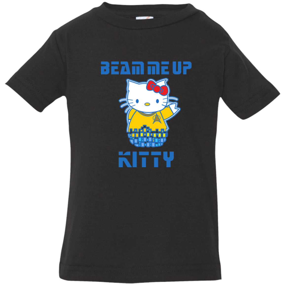 ArtichokeUSA Custom Design. Beam Me Up Kitty. Fan Art / Parody. Infant Jersey T-Shirt