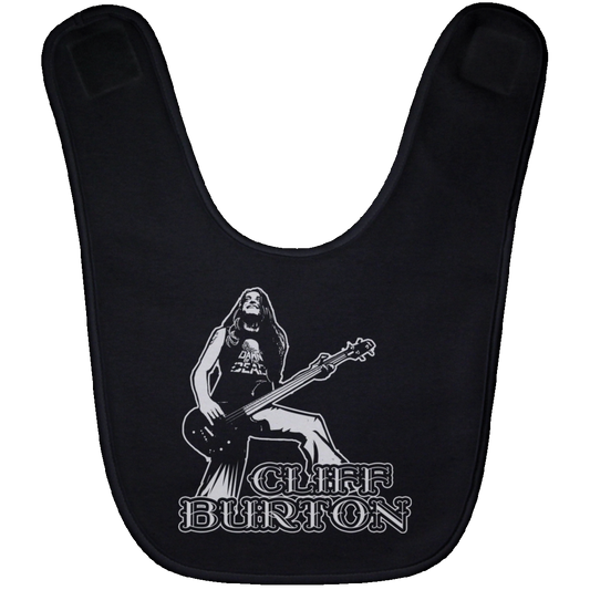 ArtichokeUSA Custom Design. Cliff Burton Tribute. Baby Bib