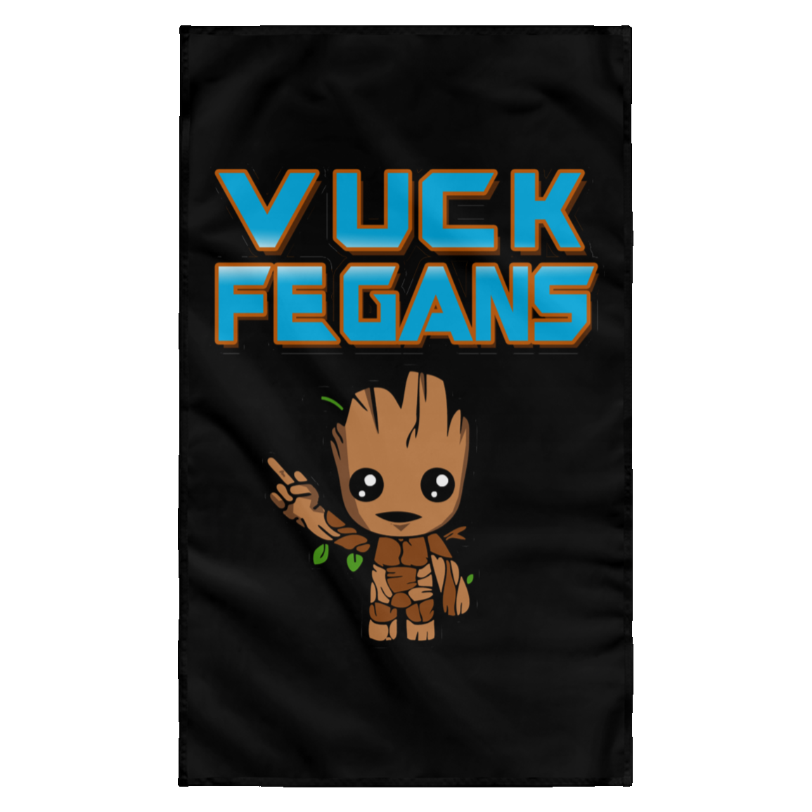 ArtichokeUSA Custom Design. Vuck Fegans. 85% Go Back Anyway. Groot Fan Art. Wall Flag