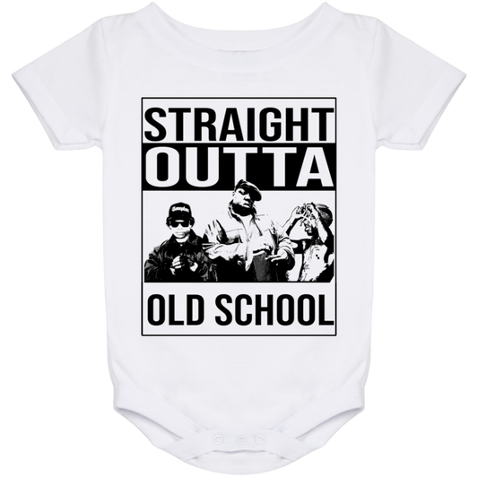 ArtichokeUSA Custom Design. Straight Outta Old School. The GOATs of Rap. Fan Art. Baby Onesie 24 Month