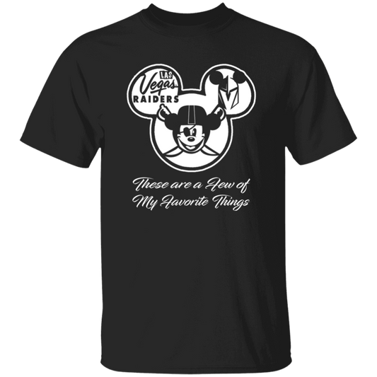 ArtichokeUSA Custom Design. Las Vegas Raiders & Mickey Mouse Mash Up. Fan Art. Parody. Youth 5.3 oz 100% Cotton T-Shirt