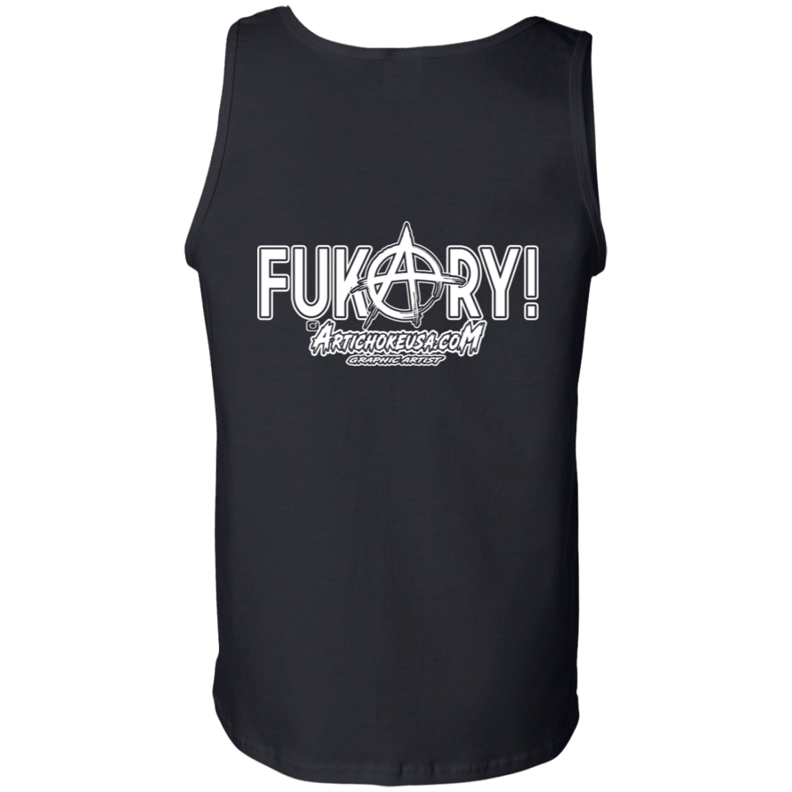 ArtichokeUSA Custom Design. FUKCERY. The New Bullshit. 100% Cotton Tank Top