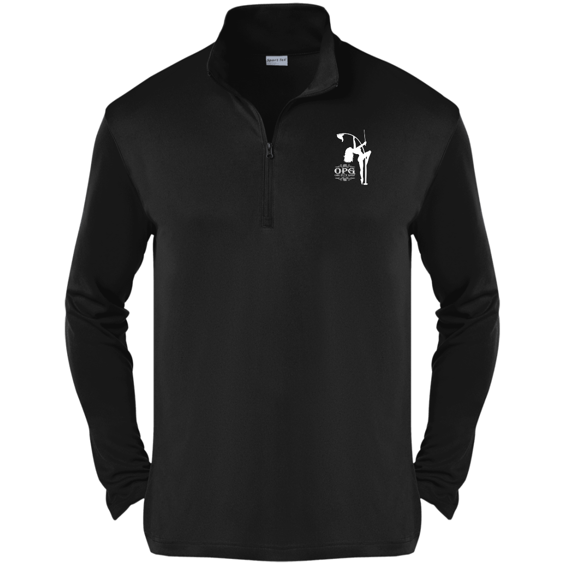OPG Custom Design #10. Flag Pole. 1/4-Zip Pullover 100% Polyester 1/4-Zip Pullover