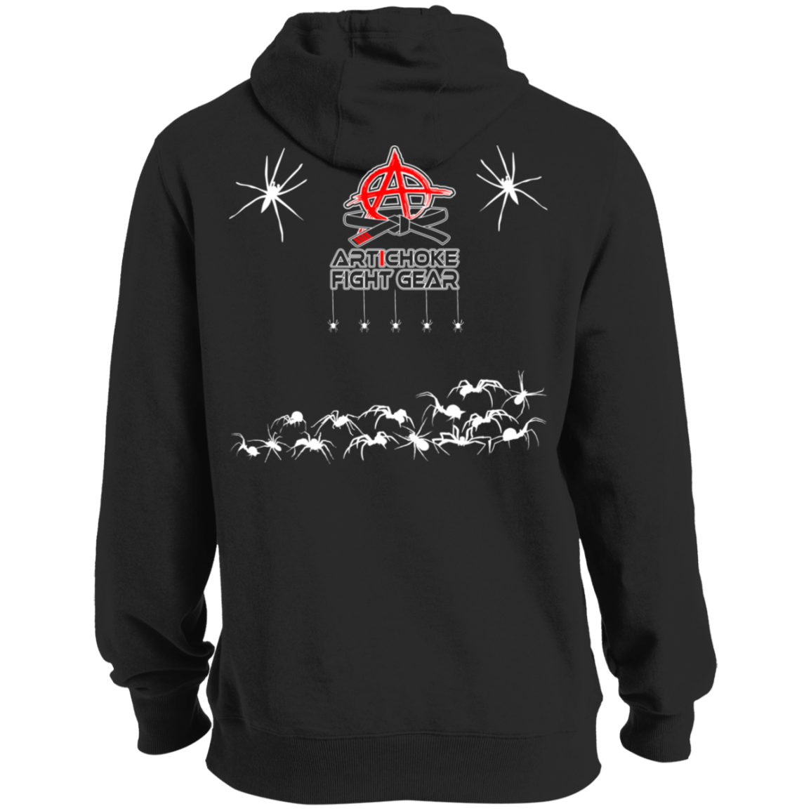 Artichoke Fight Gear Custom Design #1. Arachnophobia. Spider Guard. It's A Jiu Jitsu Thing. Tall Hoodie