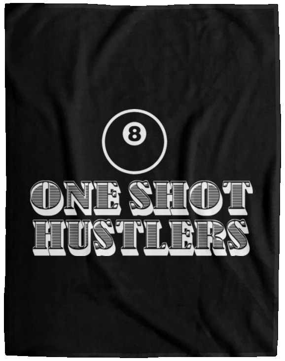 The GHOATS Custom Design. #22 One Shot Hustlers. Fleece Blanket - 60x80