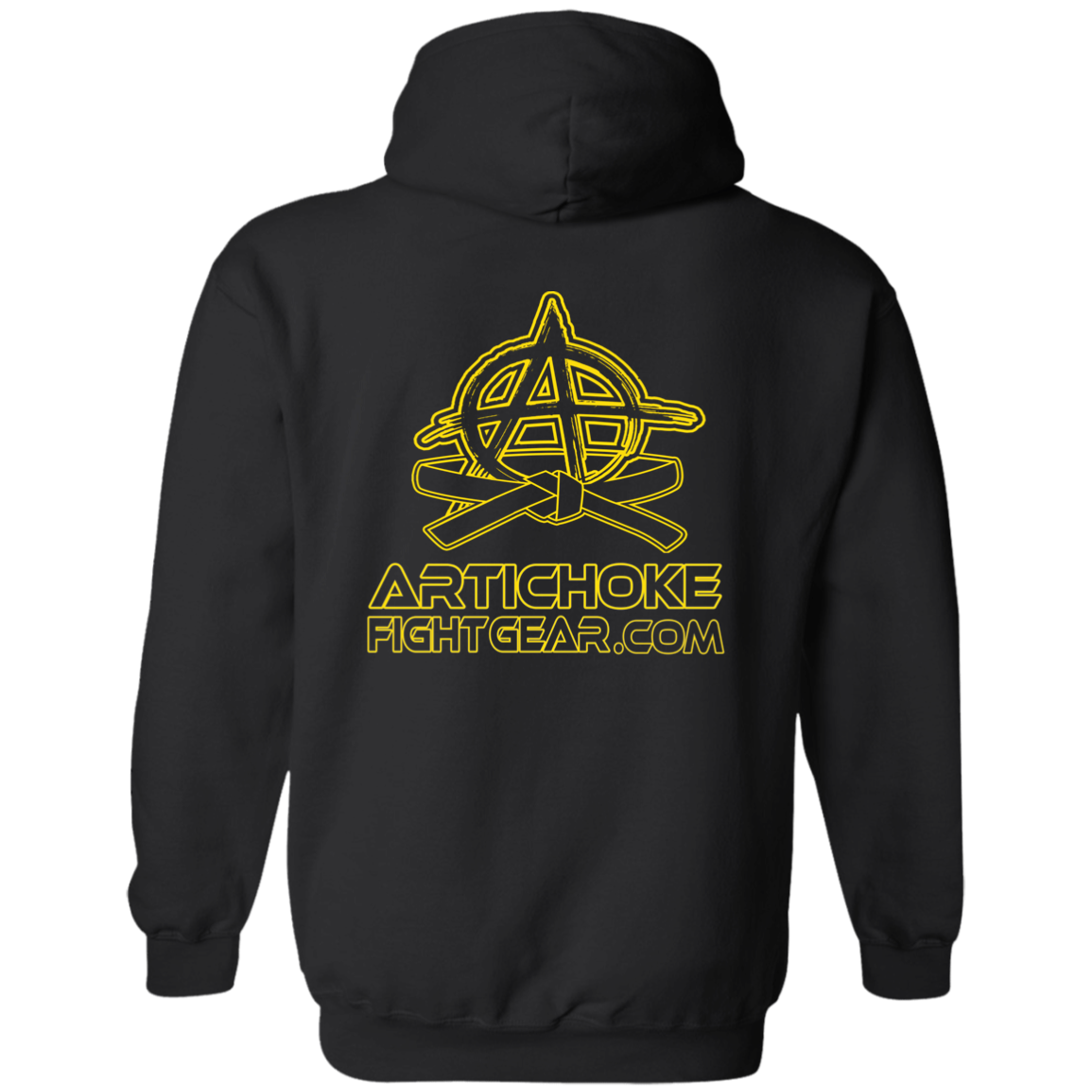 Artichoke Fight Gear Custom Design #7. Choking Hazard. 50/50 Blend Pullover Hoodie