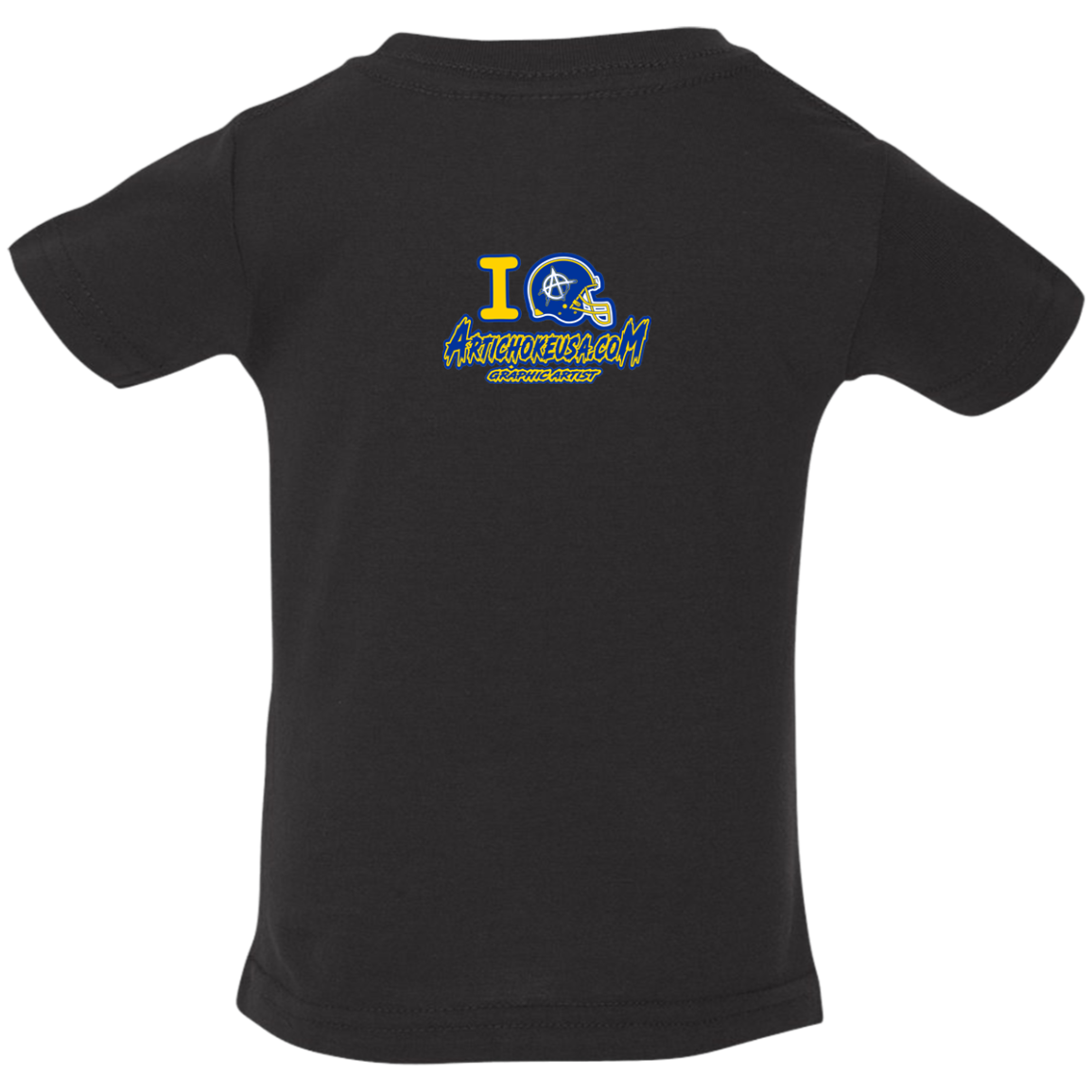 ArtichokeUSA Custom Design. Los Ramgeles. Fan Art. Infant Jersey T-Shirt