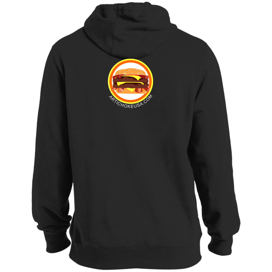 ArtichokeUSA Custom Design. Best Friends Forever. Bacon Cheese Burger. Tall Pullover Hoodie