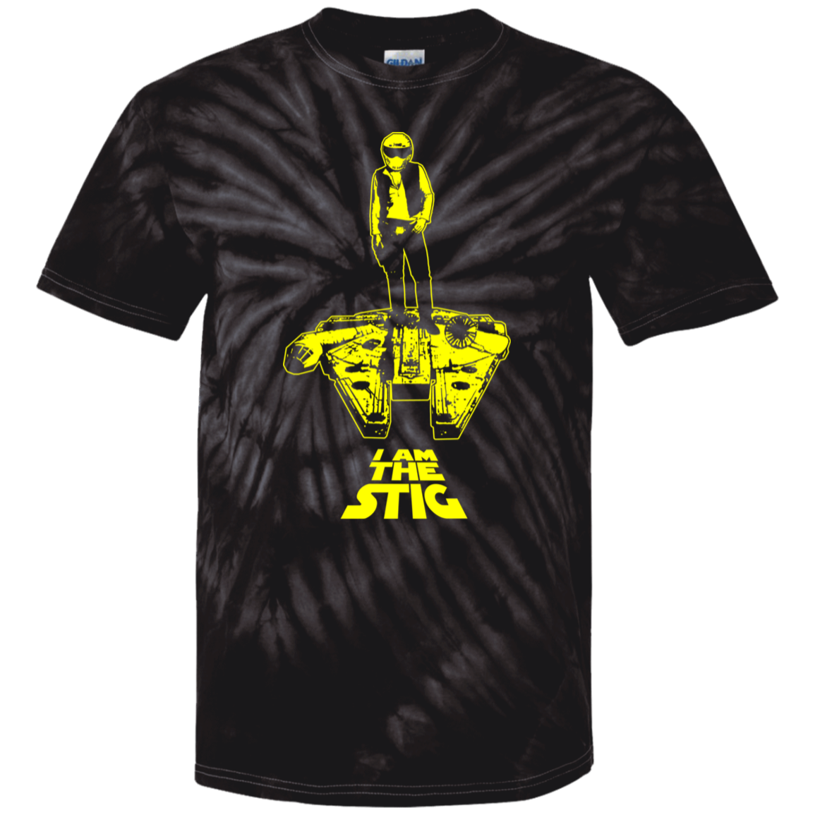 ArtichokeUSA Custom Design. I am the Stig. Han Solo / The Stig Fan Art. Youth Tie Dye T-Shirt