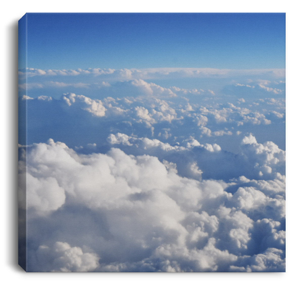 Clouds by Terry 4. Square Canvas .75in Frame