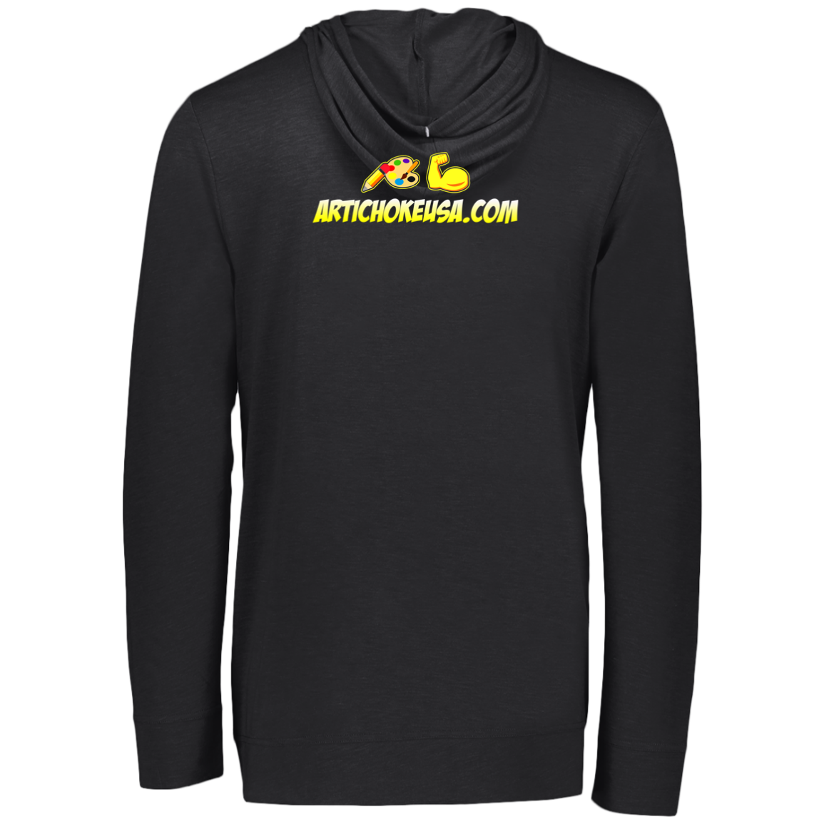 ArtichokeUSA Custom Design. Art Work Ahead. 24,901 Miles (Miles Around the Earth). Eco Triblend T-Shirt Hoodie