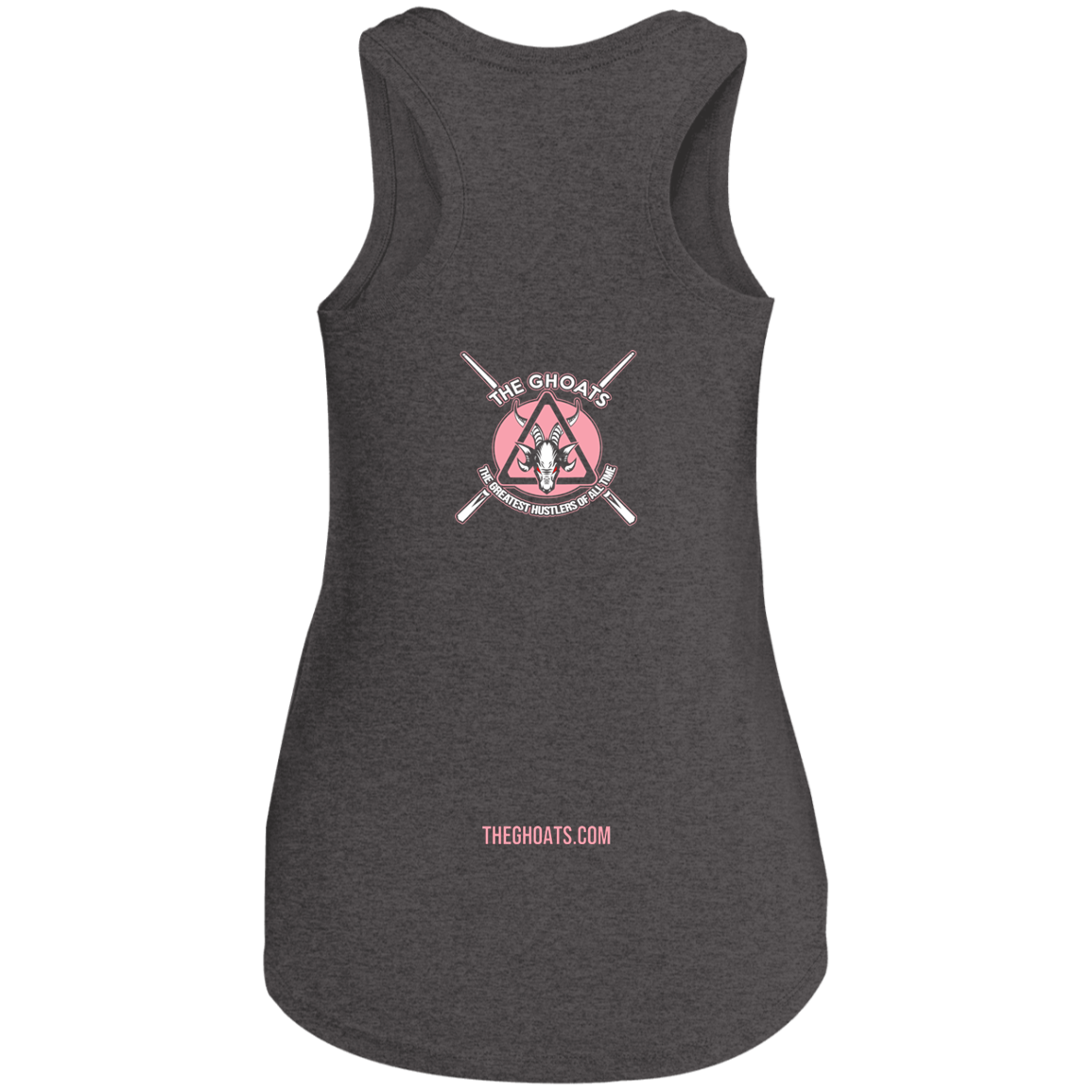 The GHOATS custom design #8. Eat. Sleep. Pool. Repeat. Pool / Billiards. Ladies' Perfect Tri Racerback Tank