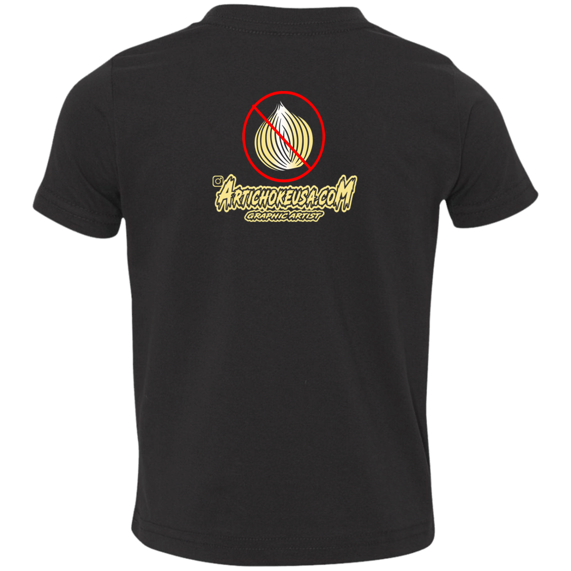 ArtichokeUSA Custom Design. Fuck Onions. Toddler Jersey T-Shirt