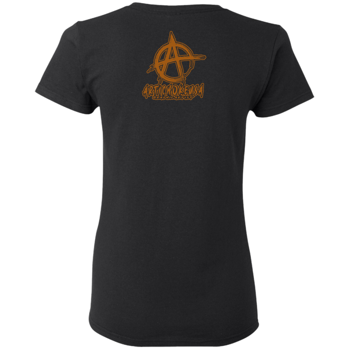 ArtichokeUSA custom design with text #14. Ladies' T-Shirt