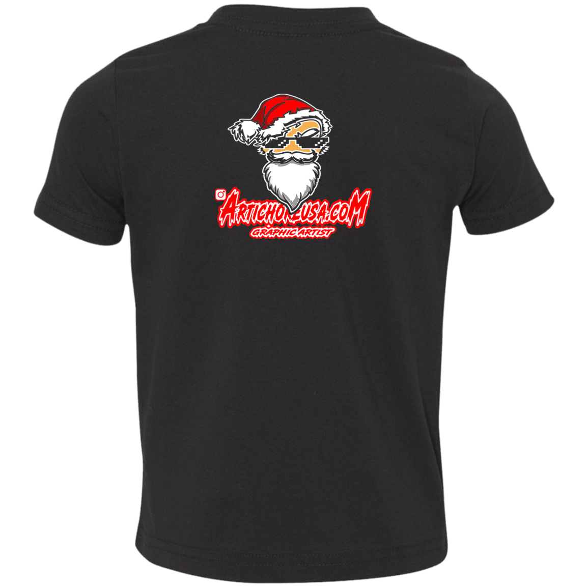 santa and hos front 3321 Toddler Jersey T-Shirt