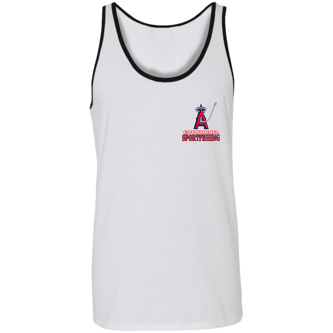 ArtichokeUSA Custom Design. Anglers. Southern California Sports Fishing. Los Angeles Angels Parody. Unisex Tank
