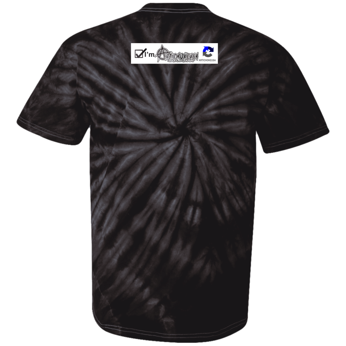 ArtichokeUSA Custom Design. I am a robot. Youth Tie Dye T-Shirt