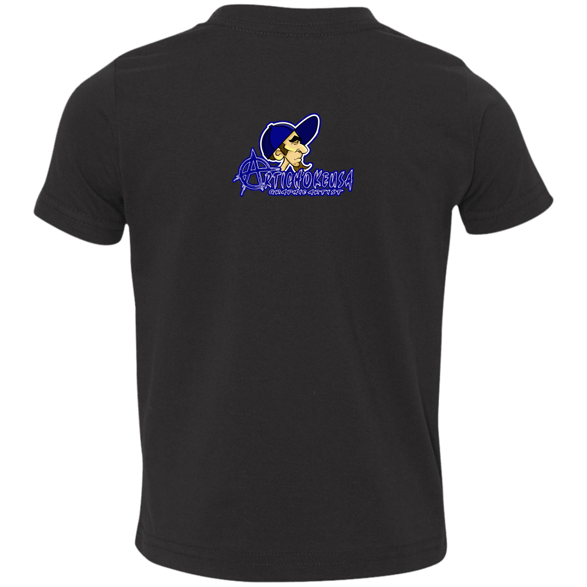 ZZ#20 ArtichokeUSA Characters and Fonts. "Clem" Let’s Create Your Own Design Today. Toddler Jersey T-Shirt