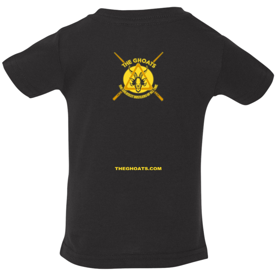 The GHOATS Custom Design. #27 PlayerUnknown's Billiards. PUBG Parody. Infant Jersey T-Shirt
