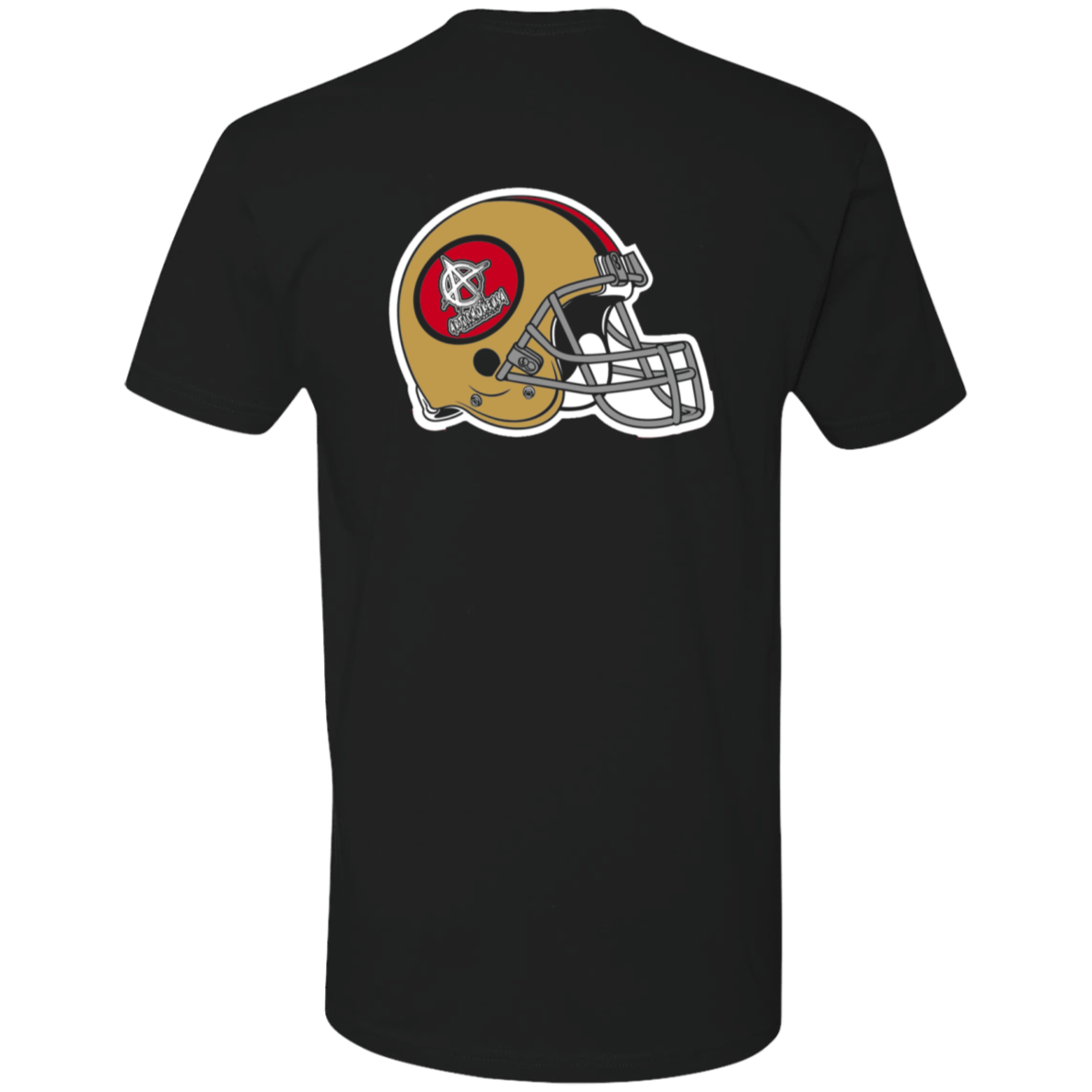 ArtichokeUSA Custom Design #50. 9ers Love. SF 49ers Fan Art. Let's Make Your Own Custom Team Shirt. Ultra Soft Cotton T-Shirt