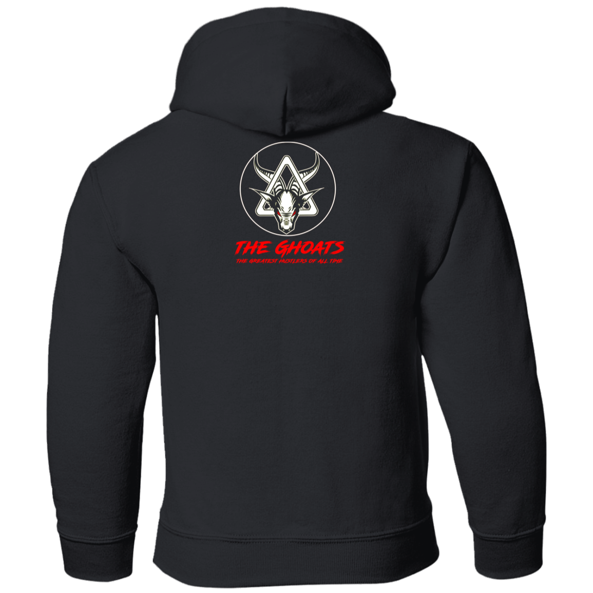 The GHOATS Custom Design #5. The Best Offense is a Good Defense. Youth Pullover Hoodie
